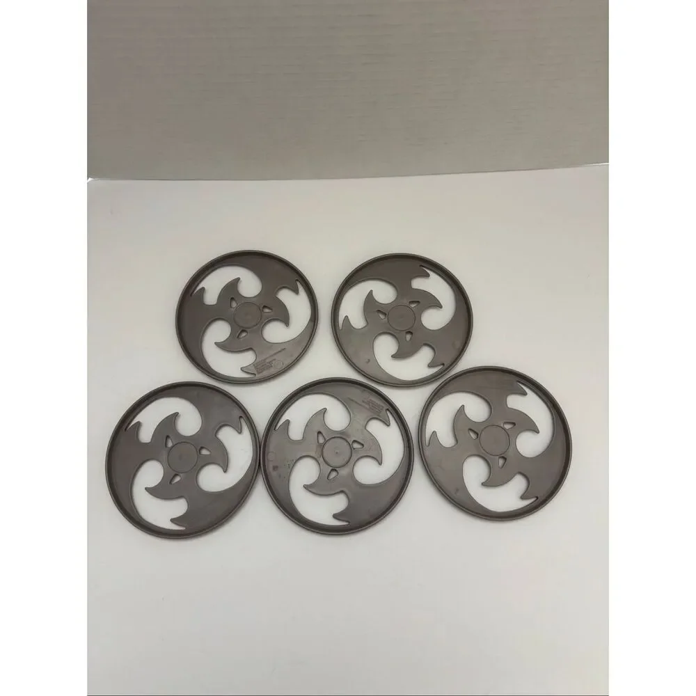 Teenage Mutant Ninja Turtles Build N Battle Combat Gear Throwing Discs Set of 5
